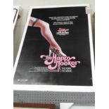 'Happy Hooker' and 'Up' unframed posters
