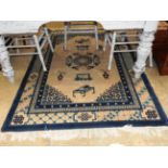 A handmade Chinese kayam rug,