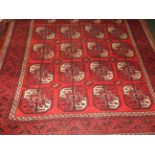 A fine North East Persian turkoman rug, 240cm x 120cm,