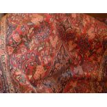 A fine north west Persian Bidjar rug 208cm x 130cm central jade medallion with repeating spandrels