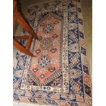 A Persian Serapi design rug,