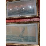 Philip Osmont, a pair of watercolours, s