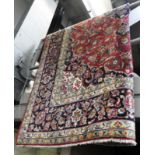 A fine central Persian kashan carpet, 32