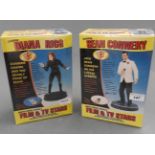 Original boxed models of Film/TV stars,