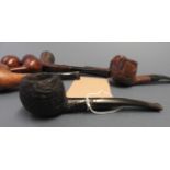 A collection Gentlemans smoking pipes (A/F)