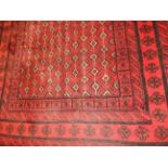 A fine North East Persian Meshad belosch rug,
