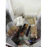 a large box of miscellaneous items