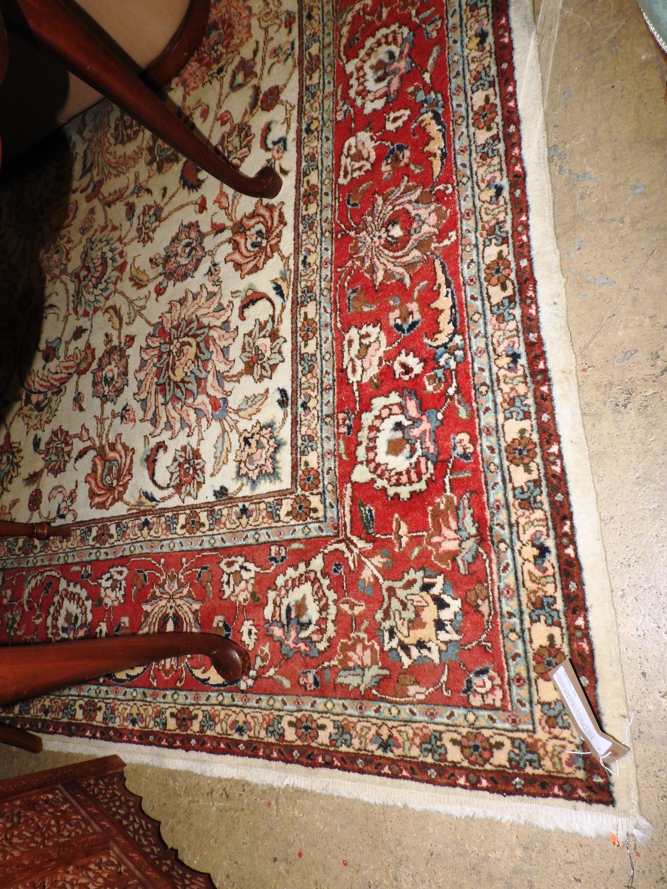 A fine Persian tabriz carpet,