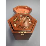 A lachenal 48 button Concertina in original mahogany case
