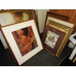A large collection of prints and various others