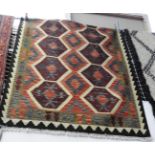 An Oriental kilim rug,