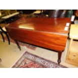 An early 19th Century William IV mahogany pembroke table,