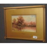 A pair of rural studies in gilt frames by Gautier