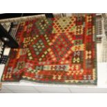 A contemporary anatolian kilim rug,