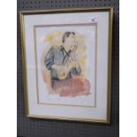 A pair of signed 20th Century edition prints,