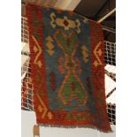 An Anatolian kilim runner,