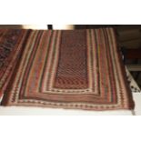 A Persian antique Senneh kilim,