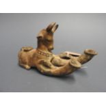 A Persian antique style horse inkwell