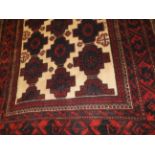 An extremely fine North East Persian Turkoman rug,