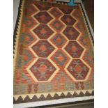 An Oriental kilim rug,