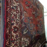 An extremely fine North West Persian Tafresh rug, 195cm x 132cm,