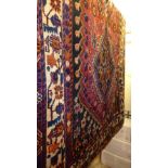 A fine south west Persian Nisha rug,