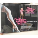 The Happy Hooker framed original movie p