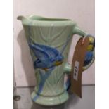 A 1930's Burleigh Ware jug decorated wit