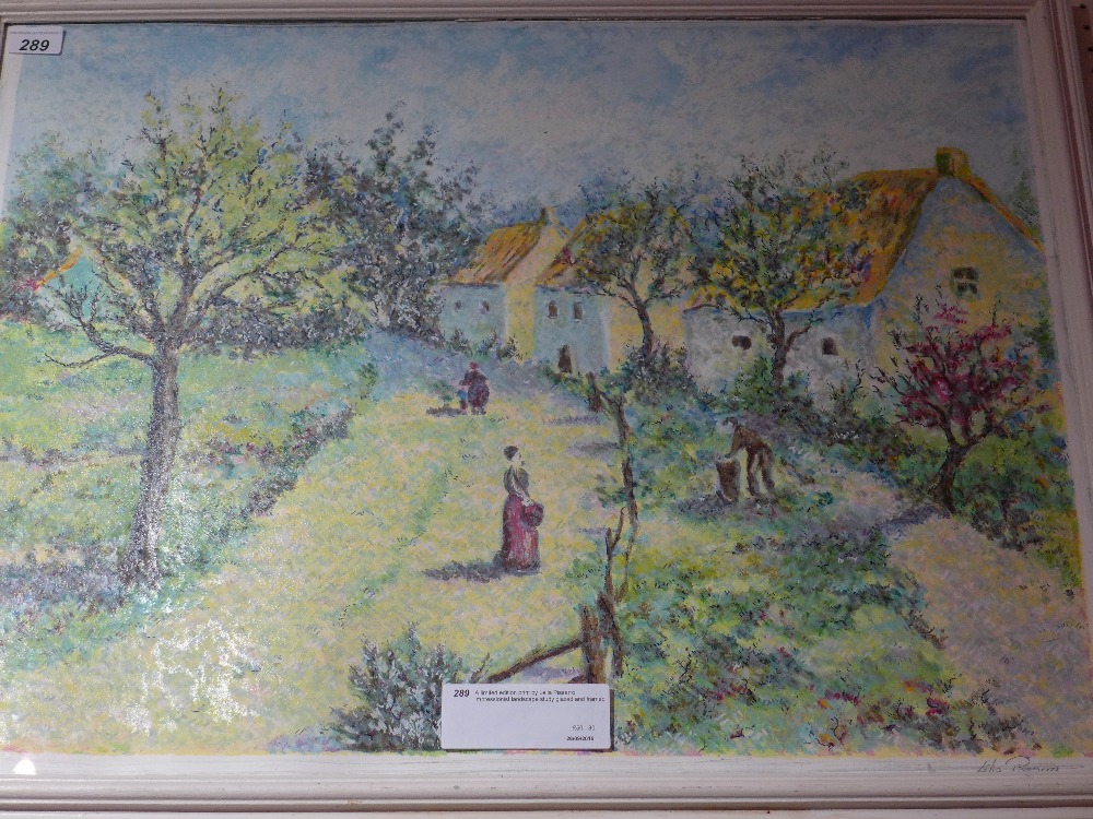 A limited edition print by Lelia Pissarr