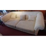 A Multiyork four seater sofa upholstered