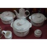 A Royal Doulton Juno pattern set of thre