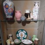 A collection of mainly ceramic items inc