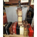 An extensive collection of vintage lugga