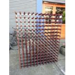 A large wine rack