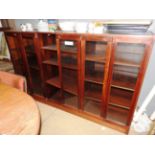 A 20th Century teak side cabinet, the sl