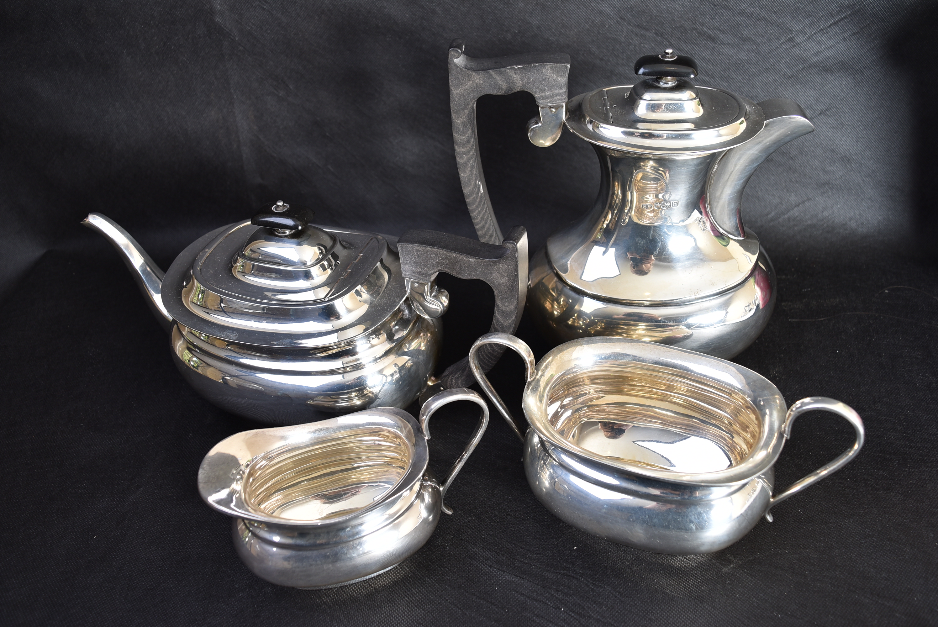 4 Piece tea set Viners 1955