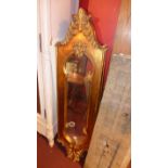 A pair of Continental style giltwood wal