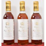 Three bottles of Château de Rayne