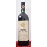 Bottle of Sarget de Gruaud Larose St Julien 2nd Wi