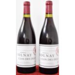 Two bottles of Volnay Clos Des Ducs, Marquis D'Ang