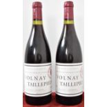 Two bottles of Volnay Taillepieds Domaine Marquis