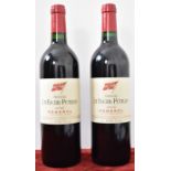 Two bottles of La Fleur Petrus 2000