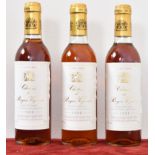Three bottles of Château de Rayne