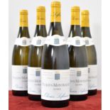 Six bottles of Puligny-Montrachet, Les Meix, Olivi