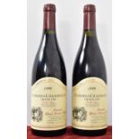 Two bottles of Charmes Chambertin, Perrot Minot 19