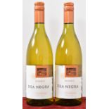 Two bottles of Isla Negra - Chardonnay, Chile, 201