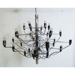 A Flos, Italian modern design atomic electrical chandelier