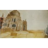 Alison Neville (Zimbabwe, b.1945) A limited edition lithographic print of Piazza St Marco,