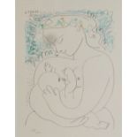 Pablo Picasso (Spanish, 1881 - 1973) A limited edition original print, 'Grand Maternite', 1965,