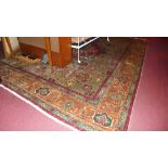 A fine North West Persian Heriz carpet 400cm x 307cm,